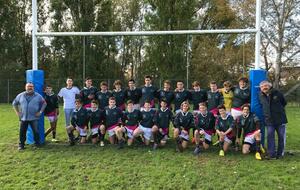 Victoire des cadets du RCC78 à Montmorency 0 - 17