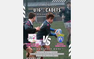 📅🏉 Affiches du week-end – 14 &amp; 15 mars