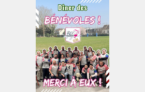 🎉🤝 Dîner des bénévoles – Vendredi 20 mars 🤝🎉
