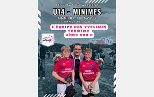🌟🏉 Sélection départementale – U14 Minimes 🏉🌟