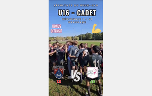🐗🔥 U16 – UNE PREMIÈRE RÉUSSIE !