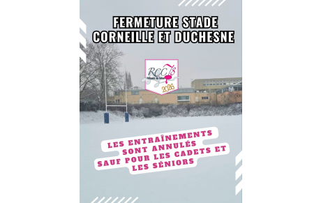 ❄️ Information importante – RCC78 ❄️