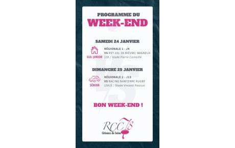 🔥 JOUR DE MATCH – RCC78 🔥