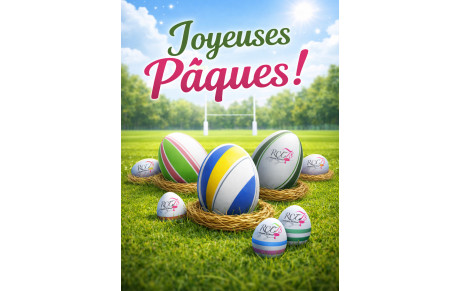🐣🏉 Joyeuses Pâques à toute la famille RCC78 ! 🩷🩶💚