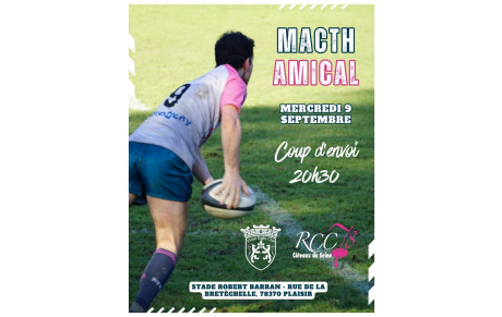 🦍🏉 MATCH AMICAL – SENIORS