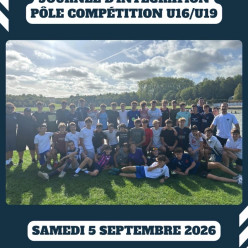🏉JOURNÉE D’INTÉGRATION – PÔLE COMPÉTITION 🐗🦁
