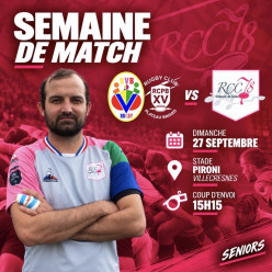 🦍🏉 SEMAINE DE MATCH – J2 RÉGIONALE 2