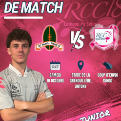 🏉🔥 LES AFFICHES DU WEEK-END – 10 & 11 OCTOBRE !
