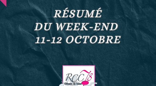 EDR - Résumé du week-end 11-12 oct
