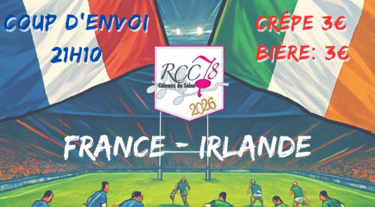 🇫🇷🏉 6 Nations – FRANCE 🆚 IRLANDE 🇮🇪