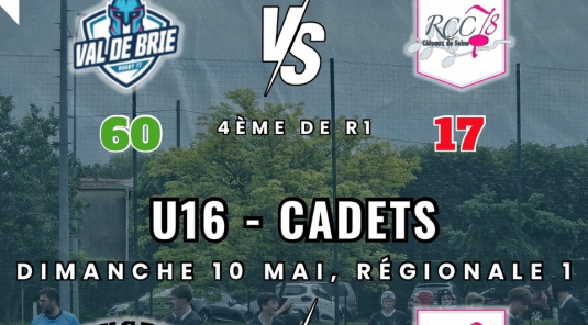 🏉📅 Résultats du week-end – 9 & 10 mai