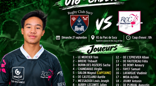 🐗🔥 U16 – 1ʳᵉ JOURNÉE DE BRASSAGE RÉGIONALE 1